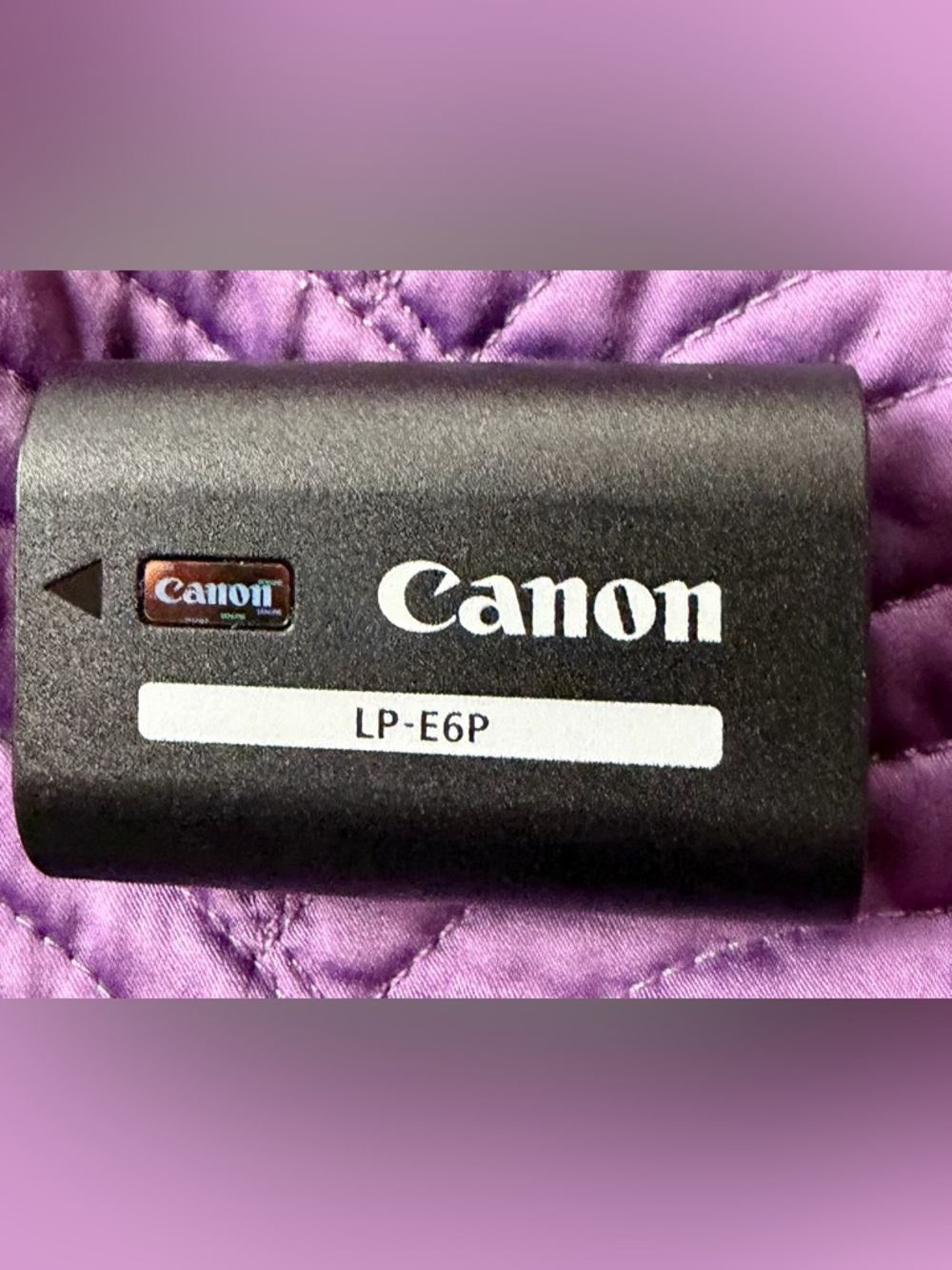 barely used Canon LP-E6P
